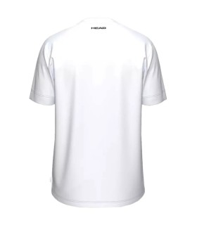 White / Turquoise 2 Head Topspin T-Shirt