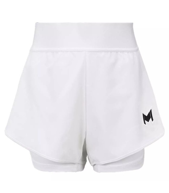 Weiße Mädchenshorts Mouratoglou Match | Ipontennis
