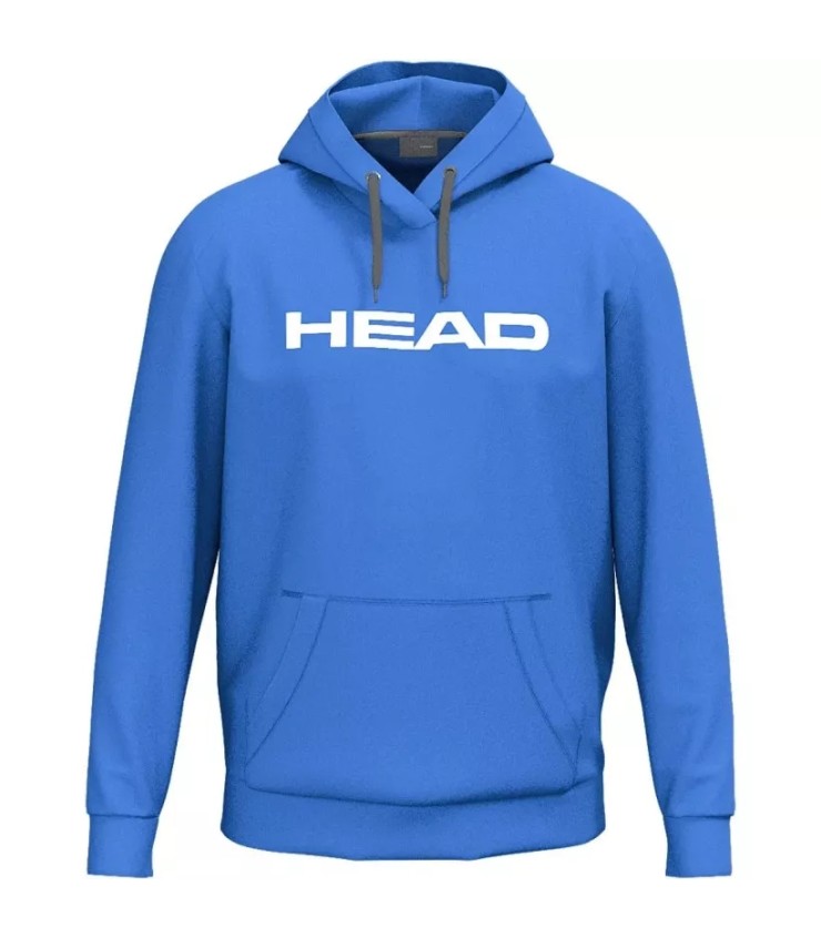 Felpa con cappuccio Head club originale blu celeste 1