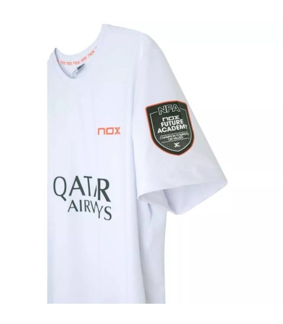 T-shirt de Nox branco AT10 Agustín Tapia 2026 3