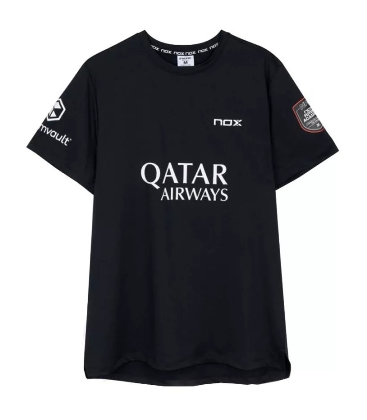 Camiseta Nox AT10 Agustín Tapia 2026 Negra 1