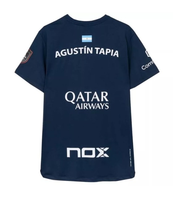 Nox t-shirt Nox AT10 Agustín Tapia 2026 Azul Marinho 2