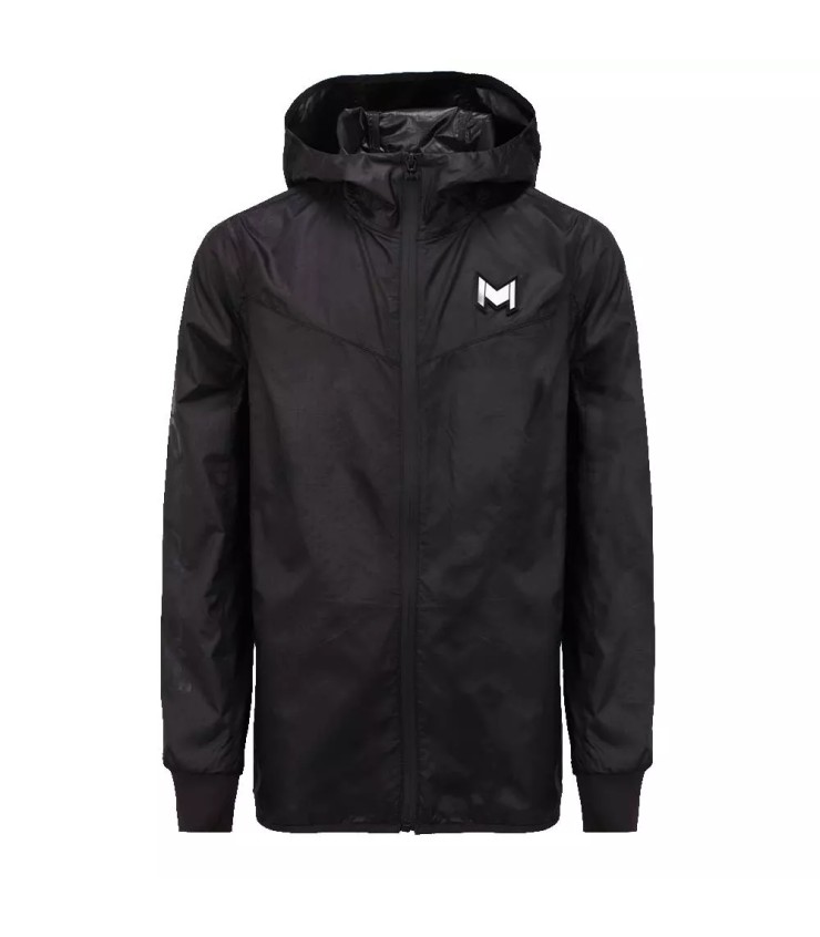 Chaqueta con Capucha Mouratoglou para Niñas Negra 1