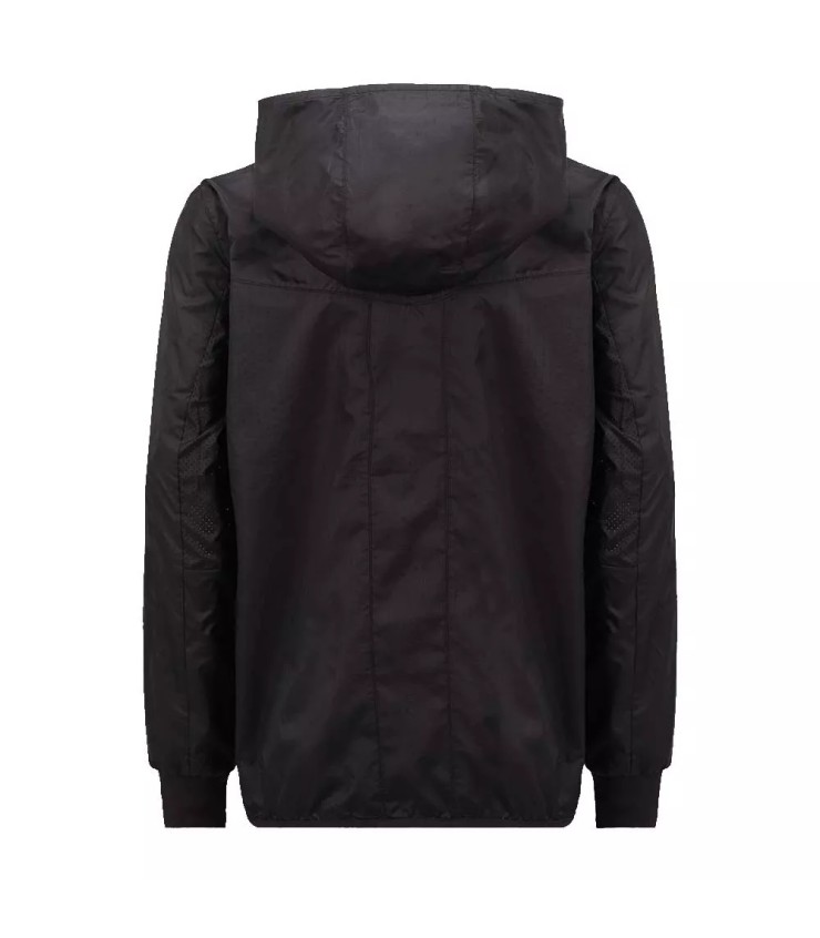 Chaqueta con Capucha Mouratoglou para Niñas Negra 2