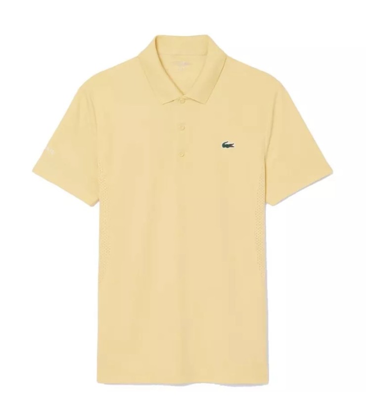 Tennis-Polo Lacoste Novak Djokovic - Gelb 1