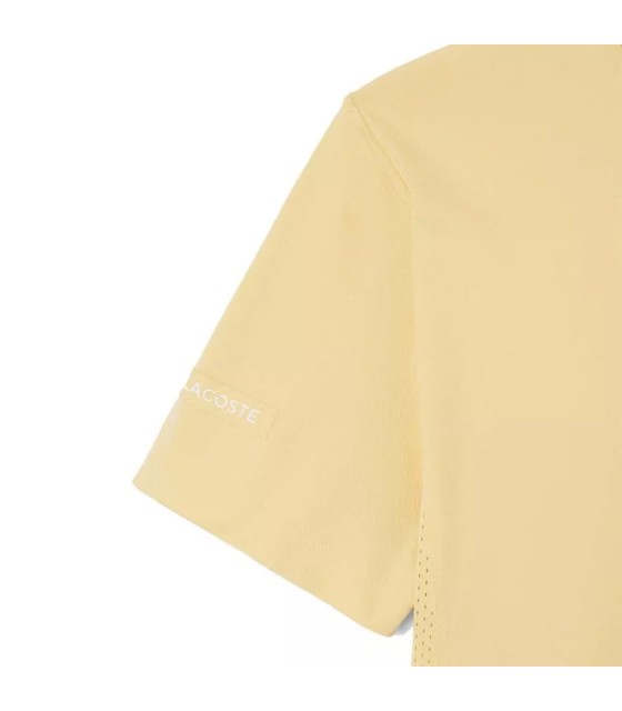 Polo de tenis Lacoste Novak Djokovic - Amarillo 3
