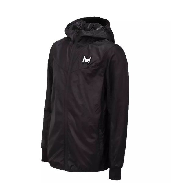 Giacca con Cappuccio Mouratoglou per Ragazze Nera | Ipontennis