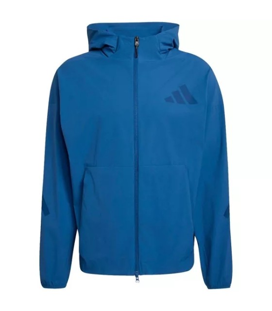 Jaqueta adidas Z.N.E. Com óleo azul zíper completo 1