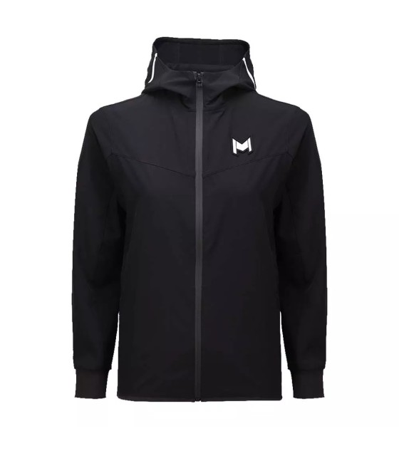 Mouratoglou Kapuzenjacke für Kinder in Schwarz | Ipontennis