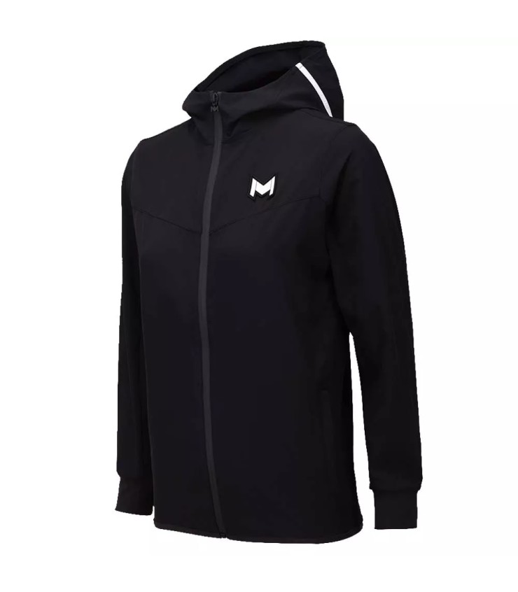 Mouratoglou Kapuzenjacke für Kinder in Schwarz | Ipontennis