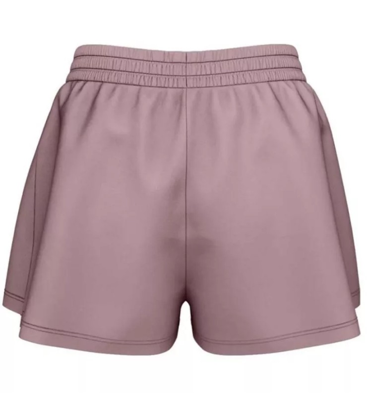 Short de tennis pour femmes tête petite joue rose poudrée 2