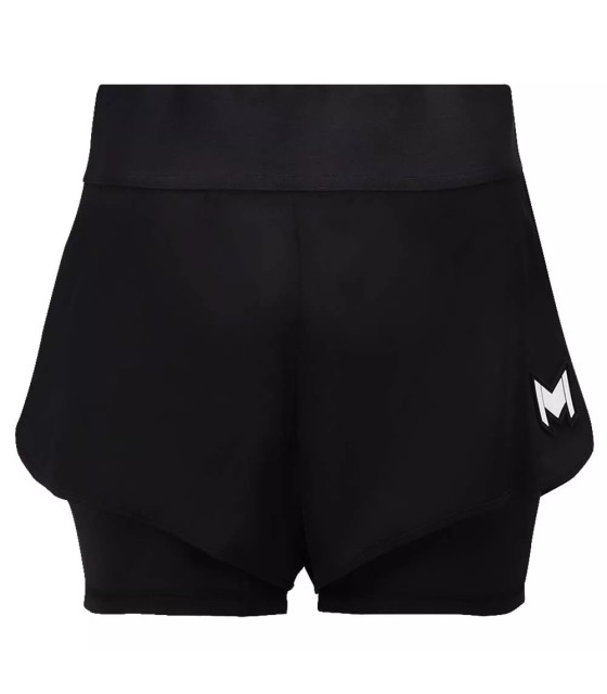 Calções Pretos para Mulher de Mouratoglou Match | Ipontennis