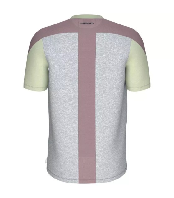 Camiseta Head Play Tech 26 Gris Melange 2
