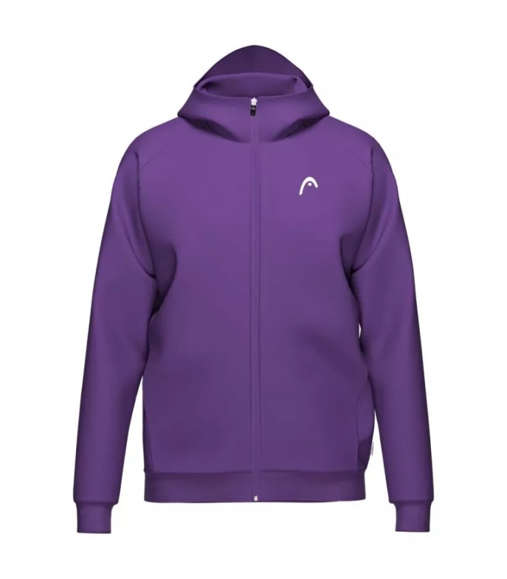 Reißverschlussjacke Kopf Vision violett 1