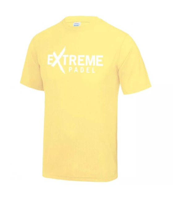 T-shirt extrema padel amarelo 1