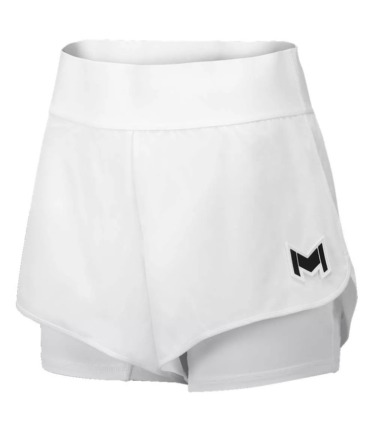 Weiße Damenshorts Mouratoglou Match | Ipontennis