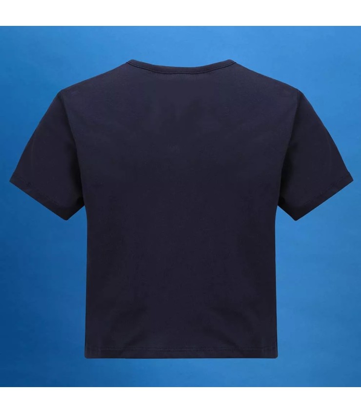 Maglietta da Allenamento per Bambina Mouratoglou Blu Navy | Ipontennis