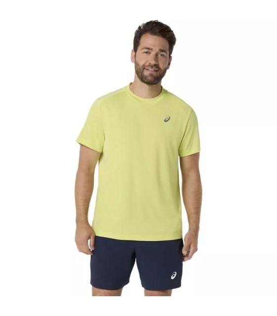 T-shirt da Corte de Asics SS Amarelo 1