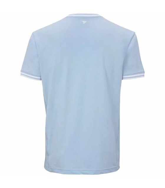 Tecnifibre equipe alongamento azul céu 2 camiseta