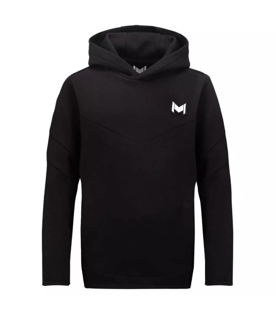 Sudadera con capucha negra para niños Mouratoglou 1