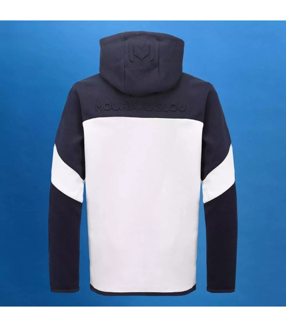 Chaqueta con capucha Mouratoglou para niños azul marino 3