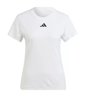 T-shirt Adidas Freelift Mulher branca 1