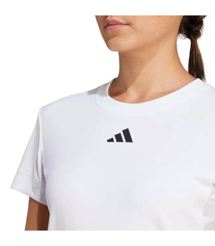 Camiseta Adidas Freelift Mujer Blanca 5