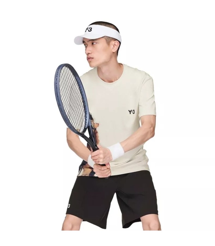 Adidas pro freelift t-shirt y-3 em branco quebrado 4