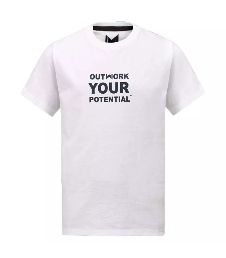 Camiseta Gráfica Mouratoglou Niños Blanca 1