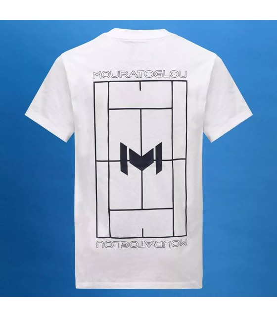 Camiseta Gráfica Mouratoglou Niños Blanca 2