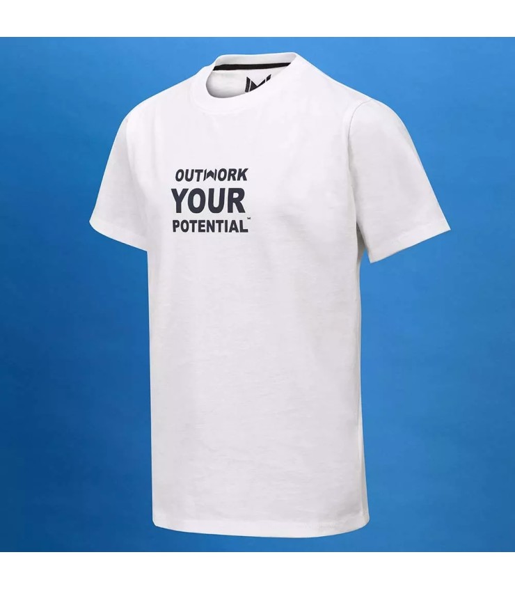 Camiseta Gráfica Mouratoglou Niños Blanca 3