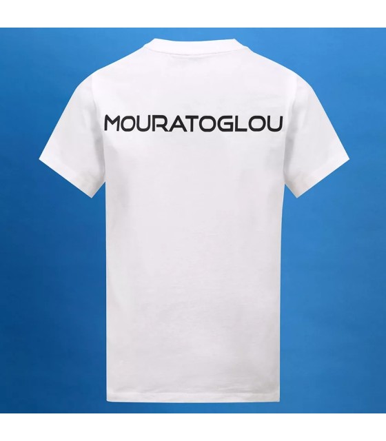 Maglietta Bianca da Bambino per Allenamento Mouratoglou | Ipontennis