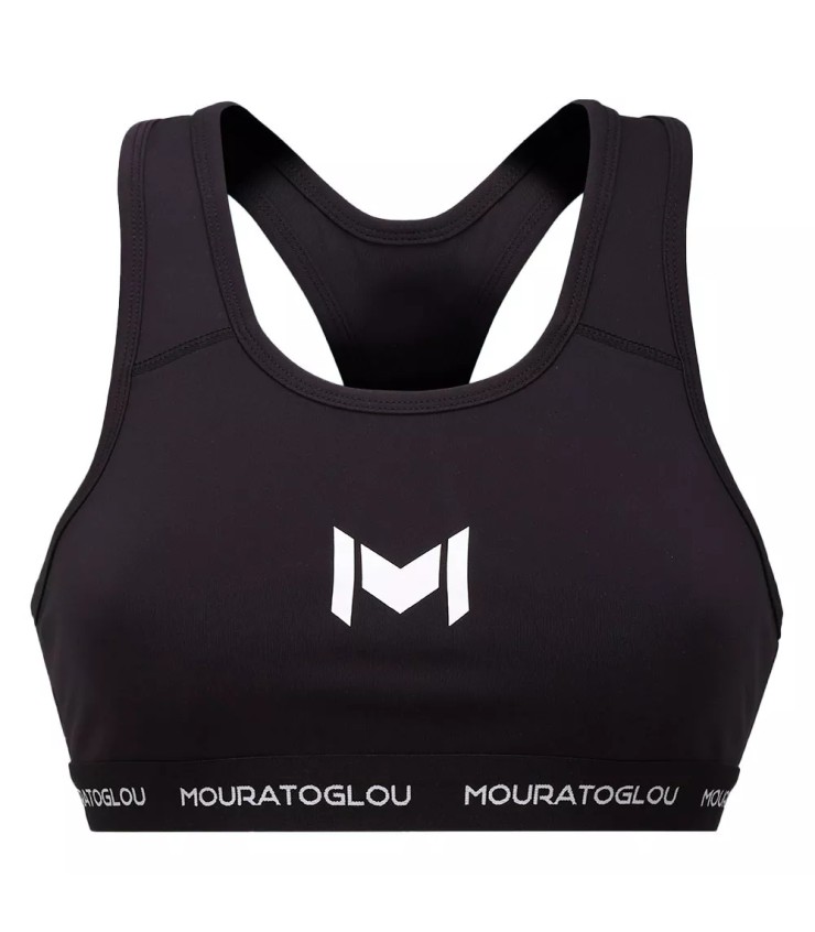 Mouratoglou soutien-gorge noir | Ipontennis