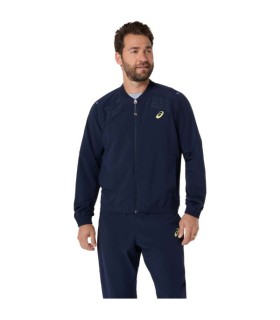 Jacket Asics combinam a noite azul 1