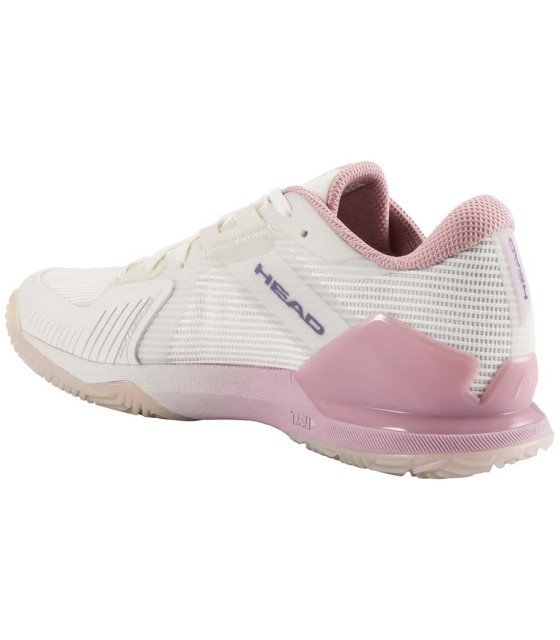 HEAD SPRINT PRO 4.0 White / Roses 2 Paddle Shoes