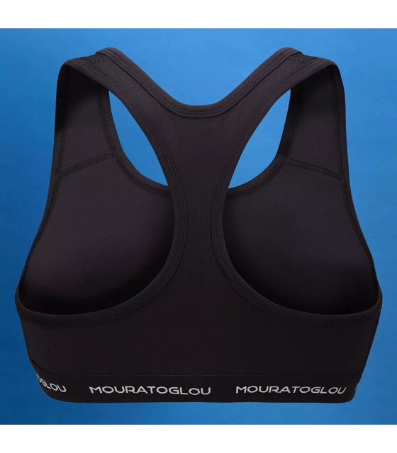 Mouratoglou reggiseno nero | Ipontennis