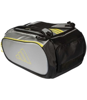 Mochila Adidas Tour 2026 Gris Plata / Negra 1