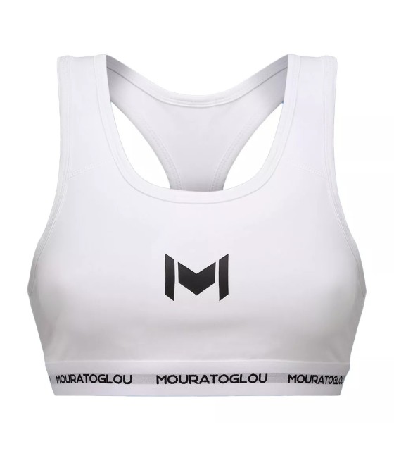 Mouratoglou soutien-gorge blanc | Ipontennis