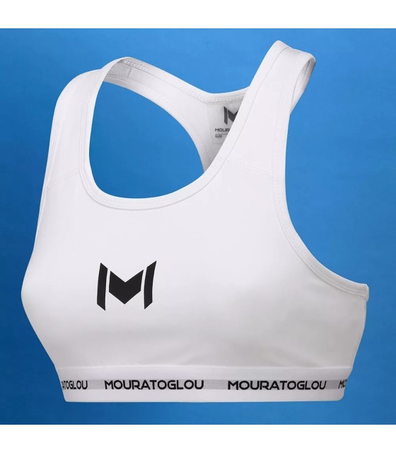 Mouratoglou soutien-gorge blanc | Ipontennis