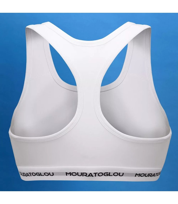 Mouratoglou soutien-gorge blanc | Ipontennis