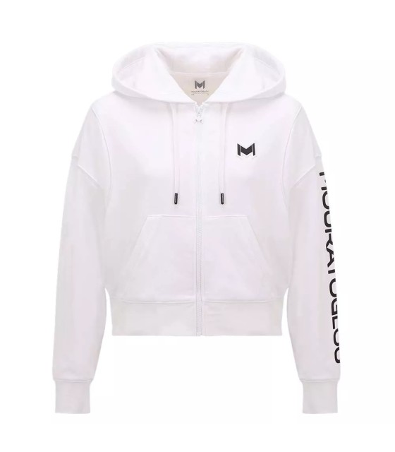 Mouratoglou Hooded Jacket Women White | Ipontennis