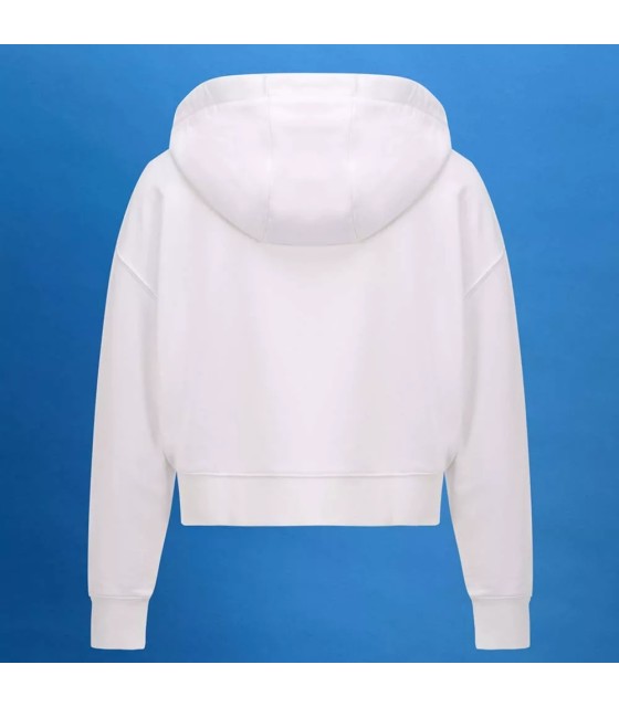 Veste à capuche Mouratoglou pour femme blanche | Ipontennis