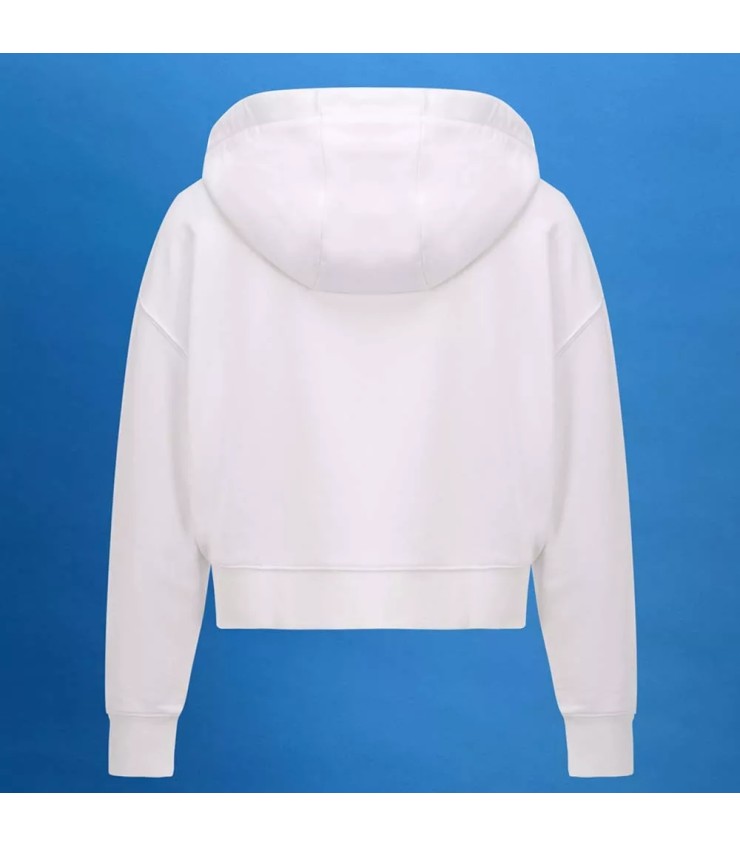 Veste à capuche Mouratoglou pour femme blanche | Ipontennis