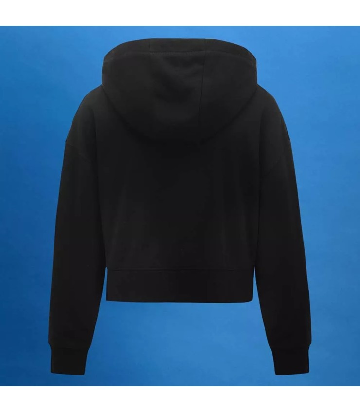 Giacca con Cappuccio Mouratoglou per Donna Nera | Ipontennis