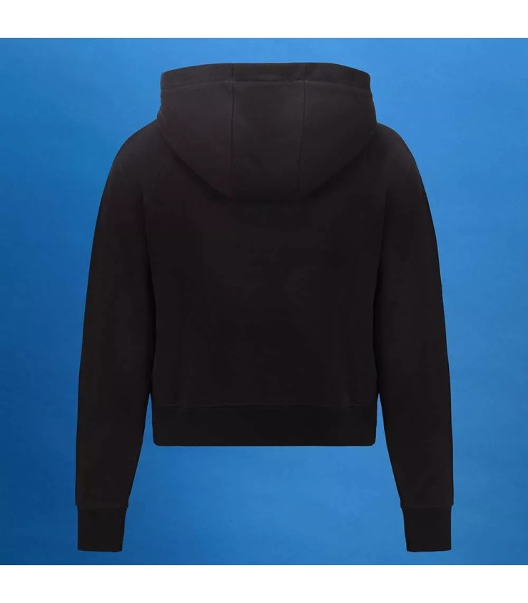 Sweat à capuche Mouratoglou Femme Noire | Ipontennis