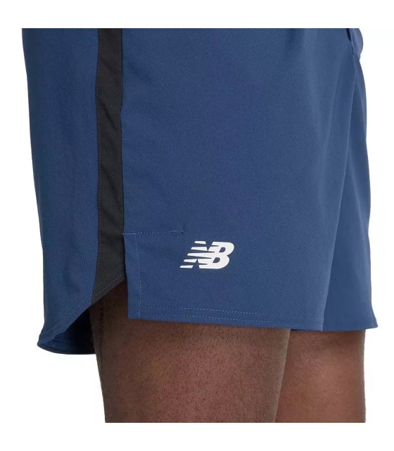 Calções de torneio azul marinho da New Balance. | IPONTENNIS
