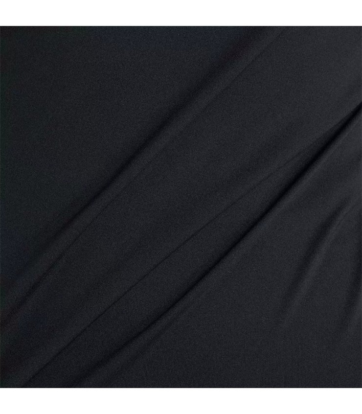 New Balance Damen Langarmshirt mit Viertelreißverschluss Schwarz