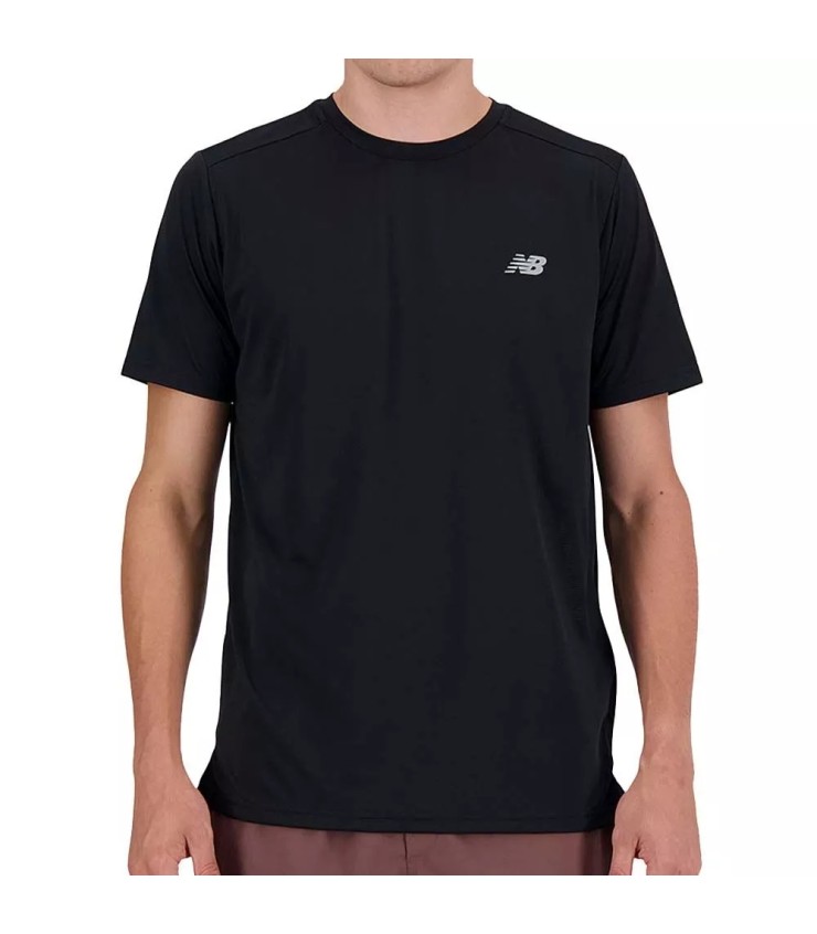 Schwarzes T-Shirt New Balance Essentials