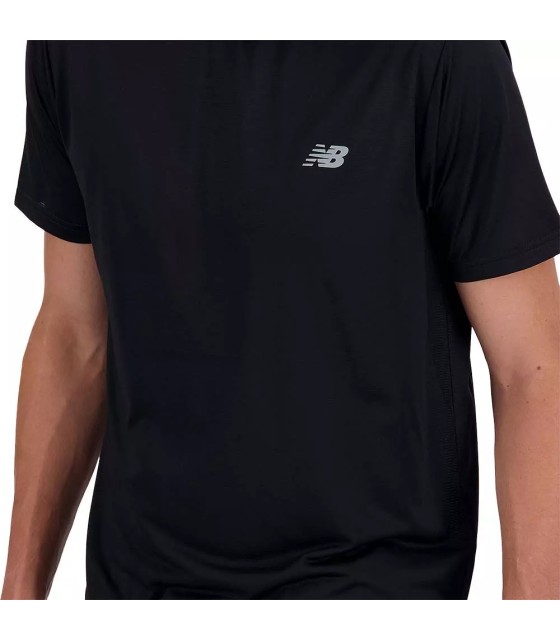 Camiseta Preta New Balance Essentials