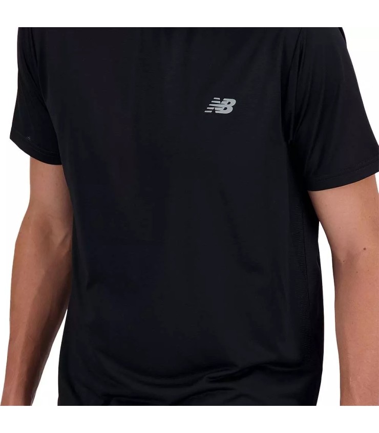 Camiseta Preta New Balance Essentials